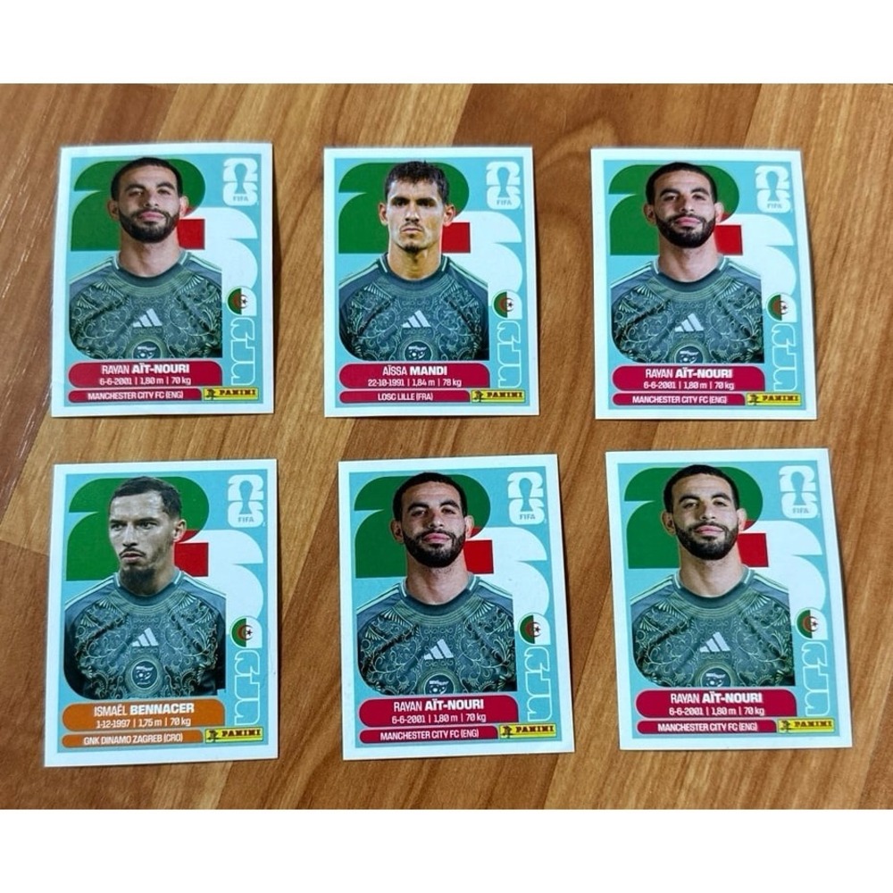 Panini World Cup 2026 Algeria Stickers